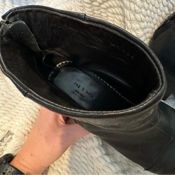 Rag & Bone Newbury Boot in Black - Picture 2 of 6